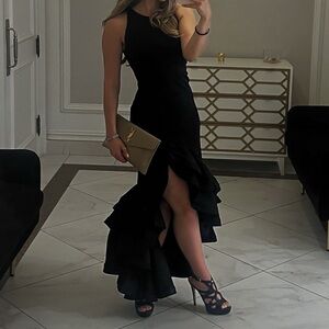 Elegant Black Evening Gown